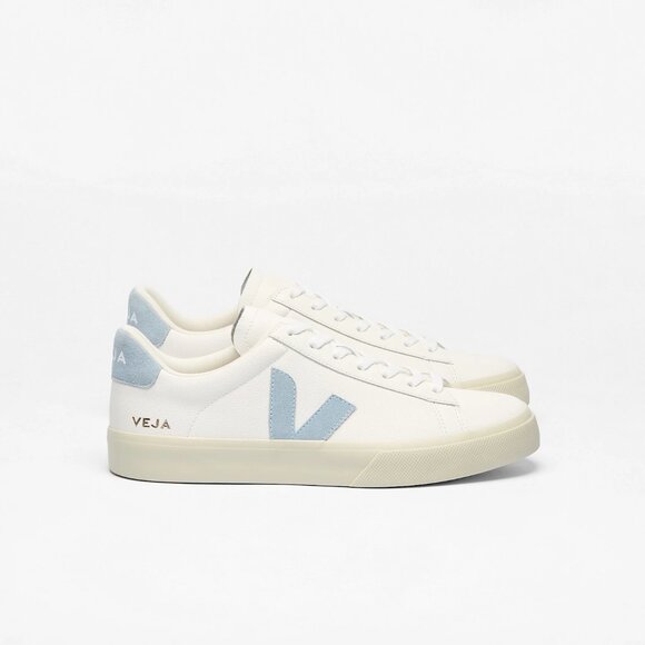Veja Shoes - Veja Campo Leather in White Steel